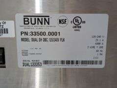 Bunn Dual DBC Coffee Maker with Caraffes