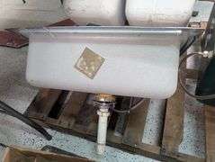 Stainless single basin insert sink