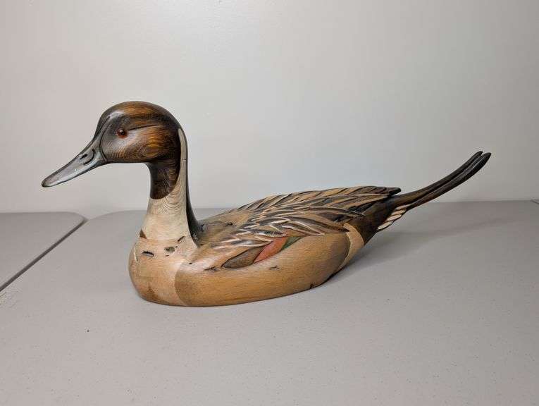 Tom Taber/John Fairfield 1986-87 DU Wooden Duck Decoy