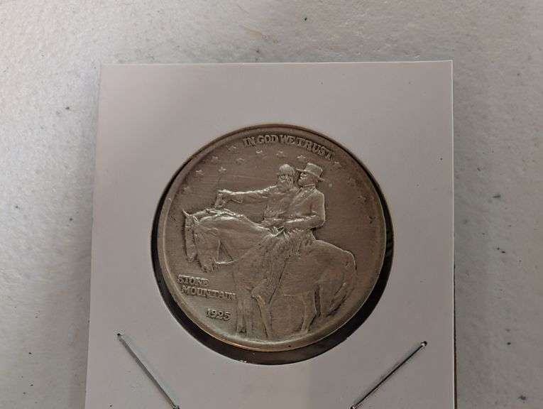 1925 Stone Mountain Silver Half Dollar