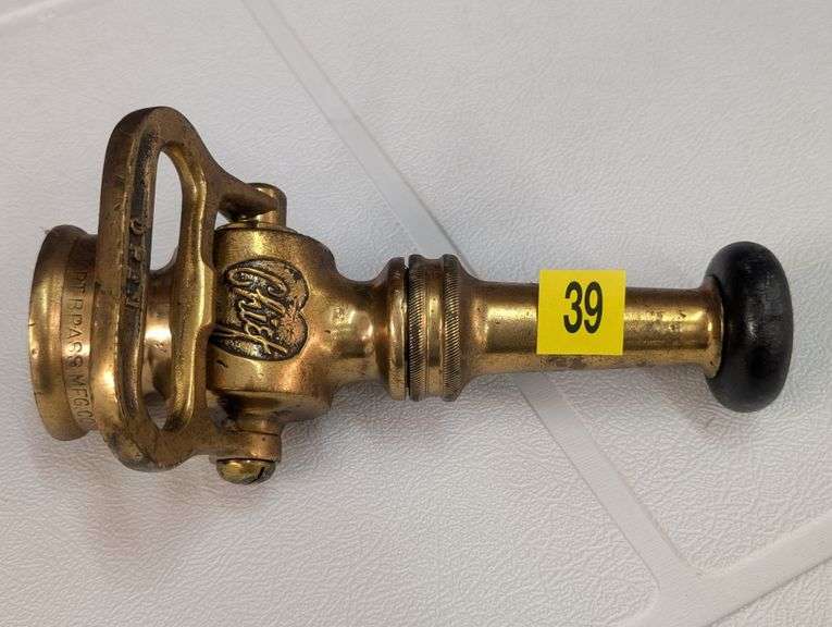 Vintage Elkhart Brass Chief Firehose Nozzle