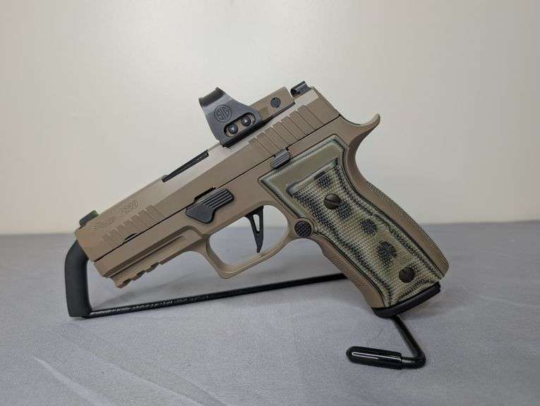 Sig Custom Works AXG Scorpion P320 in 9mm