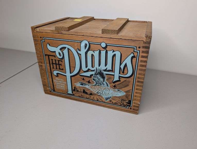 Ducks Unlimited / Remington Collectors Wooden Ammo Crate