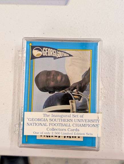 Georgia Southern National Football Champions Card Set