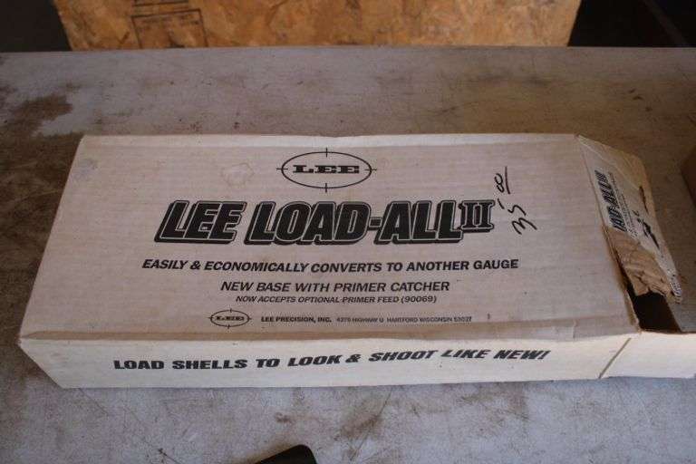 Lee Load All II reloading tool - Lee Real Estate & Auction Service