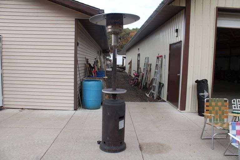 Propane patio heater Lee Real Estate & Auction Service