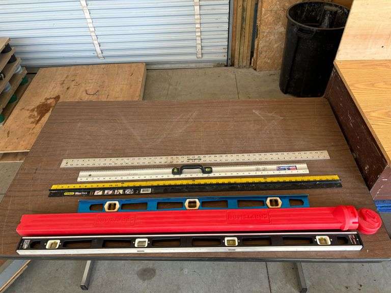 Straight Edge Rulers, Levels - Lee Real Estate & Auction Service