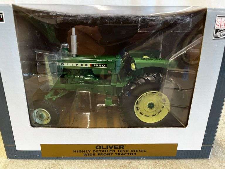 Oliver 1850 Die Cast Tractor Lee Real Estate & Auction Service