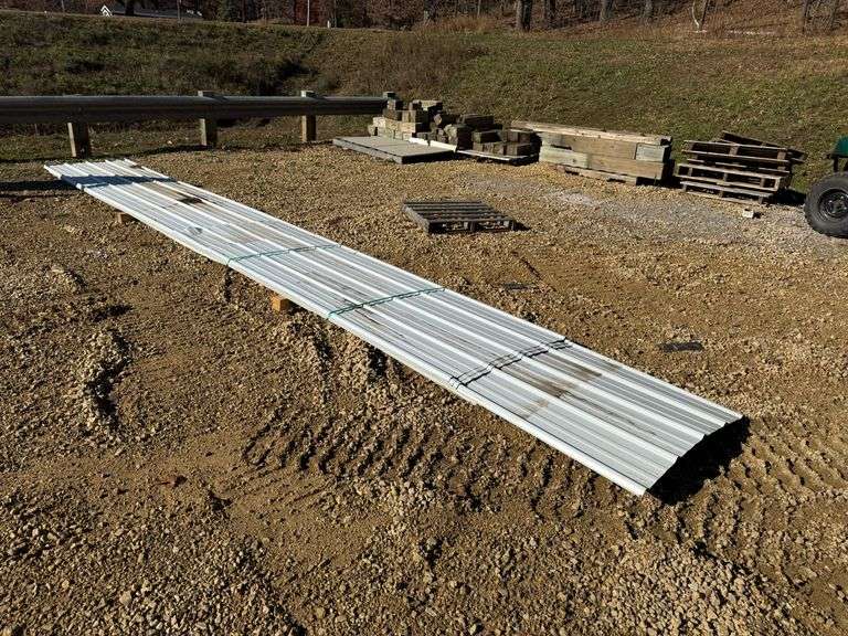 (10+/-) Sheets of Steel (White)