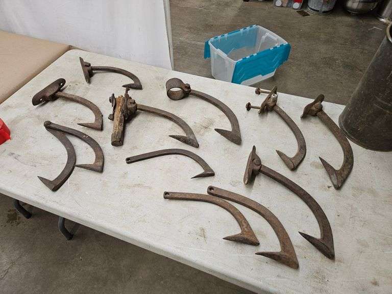 Several Cant Hooks (no handles)