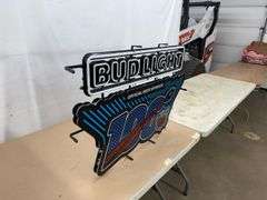 Bud Light 100 Year NFL Neon Lighted Sign