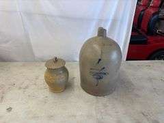 Bee Sting Crock Jug & Urn