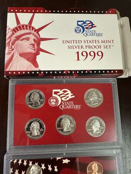 1999 US Silver Proof Sets