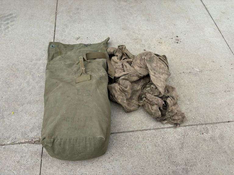 Duffle Bag w/ Camo Fabric