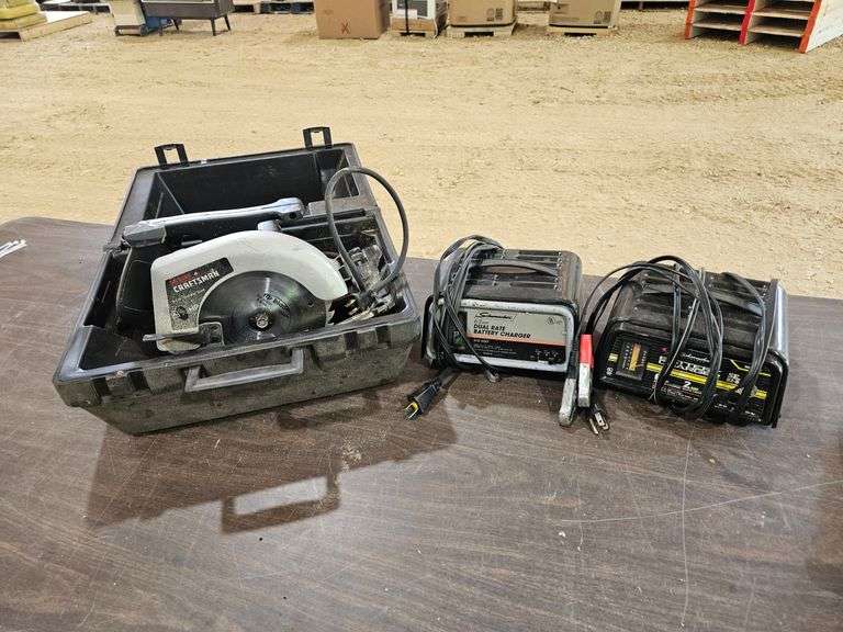 Circular Saw & Battery Chargers