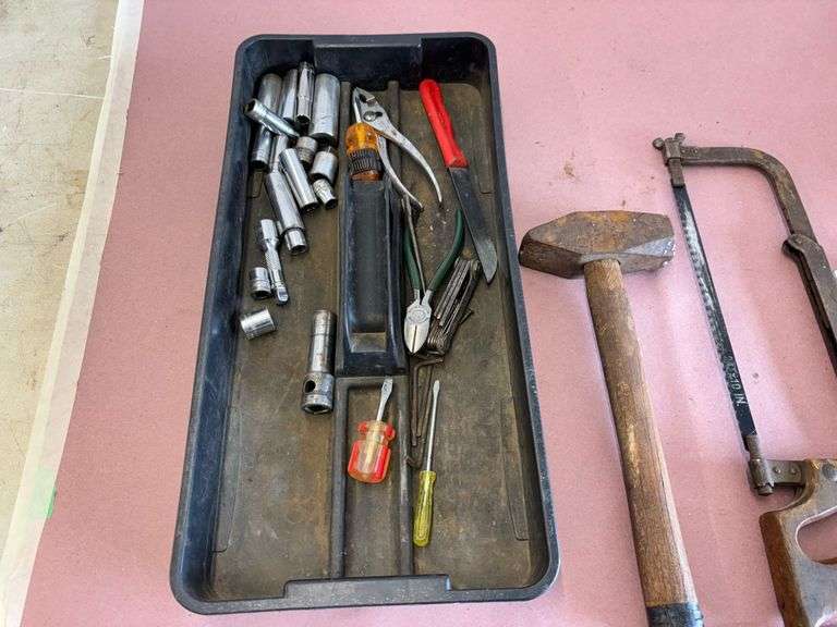 Tool Box w/ Sockets & Other