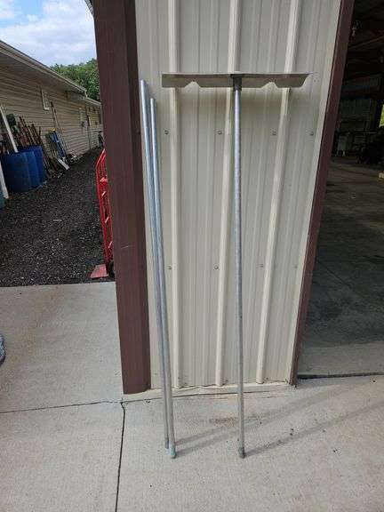 Aluminum Roof Rake with approx. 15-ft. of handle