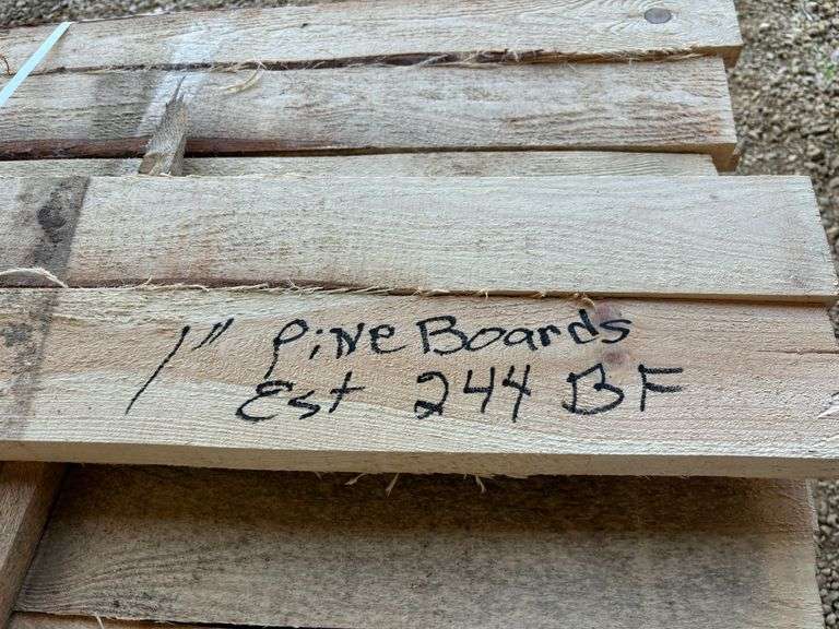 1" Pine Boards