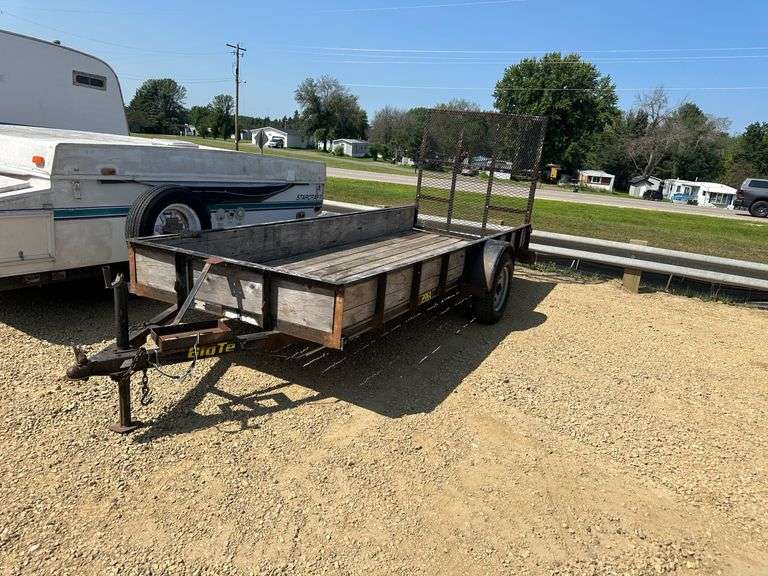 Single Axle Utility Trailer