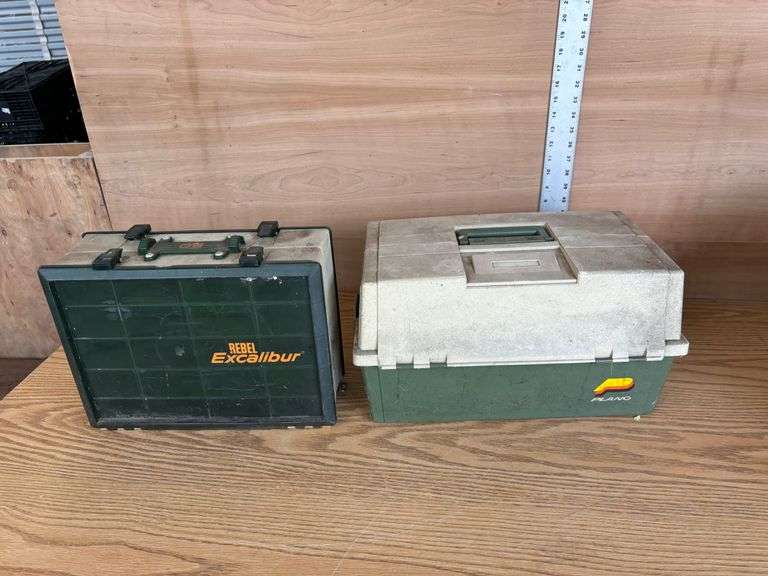 (2) Tackle Boxes - Some Tackle