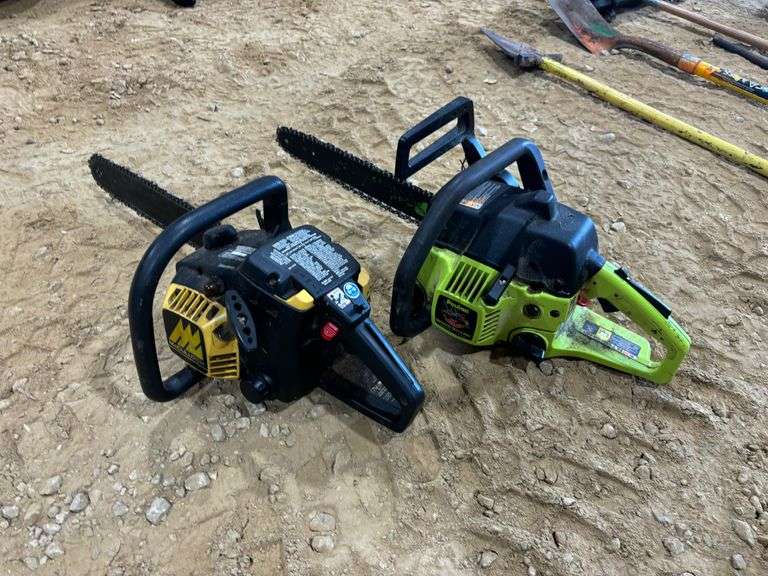 (2) Chain Saws