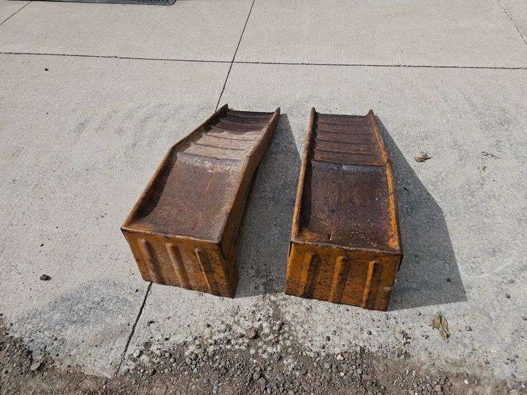Set of Steel Car Ramps