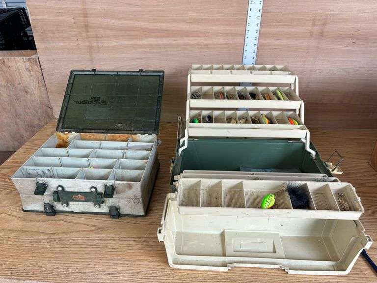 (2) Tackle Boxes - Some Tackle