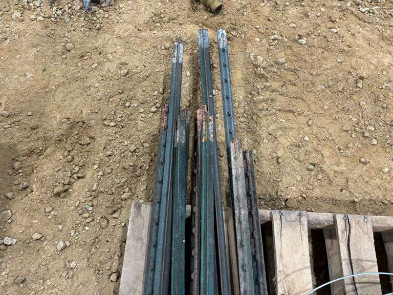 (11+/-) Fence Posts & Wire