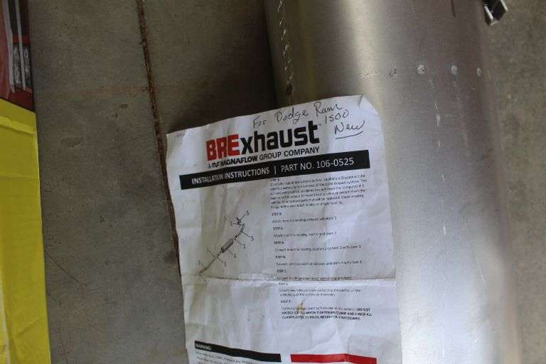 New Dodge 1500 muffler