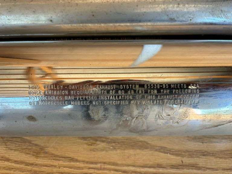 Harley Davidson Exhaust System