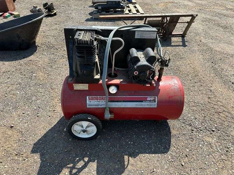 Sanborn portable air compressor