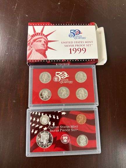 1999 US Silver Proof Sets