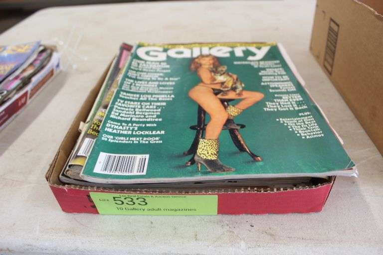 10 Gallery adult magazines