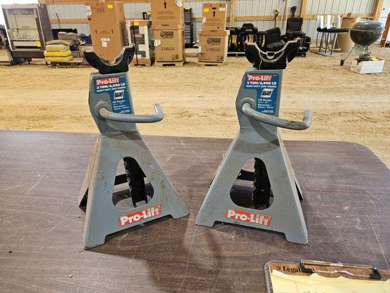 Pair of 3-ton Jack Stands