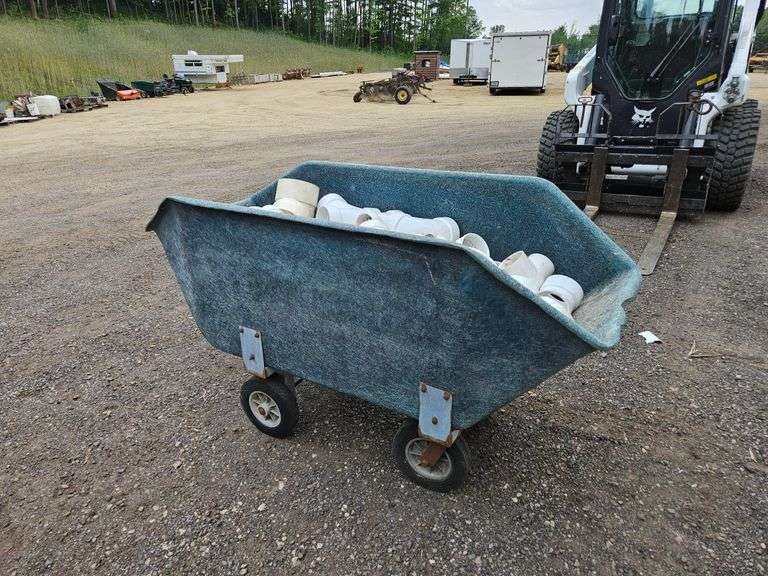 Fiberglass Silage Cart & PVC Fittings