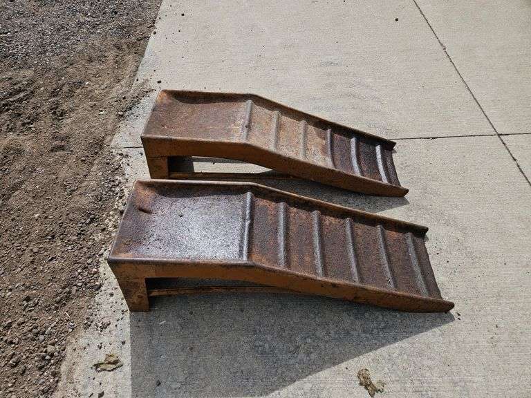 Set of Steel Car Ramps