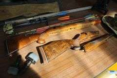 Gun stocks, gun vice & misc. hunting items