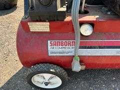 Sanborn portable air compressor
