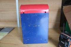 Wall mount metal stamp dispenser