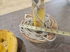 (2) Estimate 20-lb. Anchors - yellow