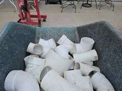 Fiberglass Silage Cart & PVC Fittings