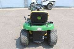 John Deere riding lawn mower