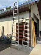 (2) Alum Step Half-Ladders