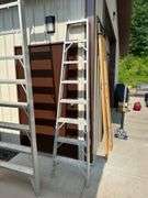 (2) Alum Step Half-Ladders