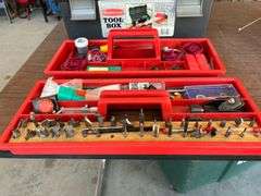 Router Bits, Plates, & Tool Box