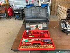 Router Bits, Plates, & Tool Box