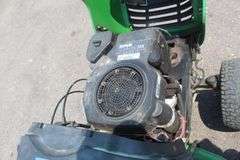 John Deere riding lawn mower