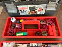 Router Bits, Plates, & Tool Box