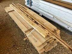 (33) Rough Sawn Pine 1" x 4"