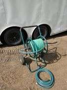 Garden Hose Reel and Hose